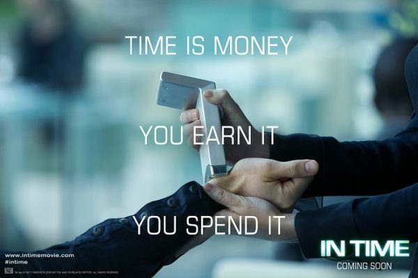 Time image for the movie "In Time"