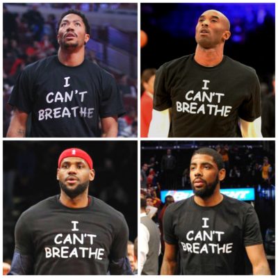 2014 NBA "I Can't Breathe" protest