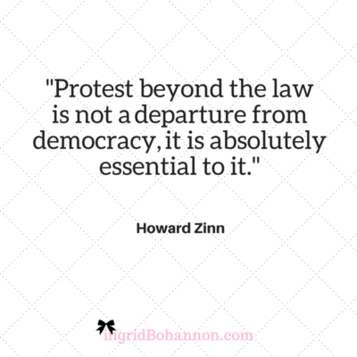 Protest quote