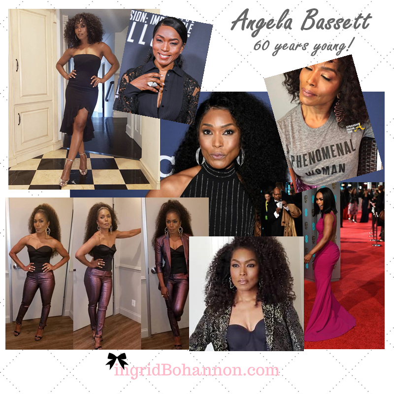 Angela Bassett 50's collage