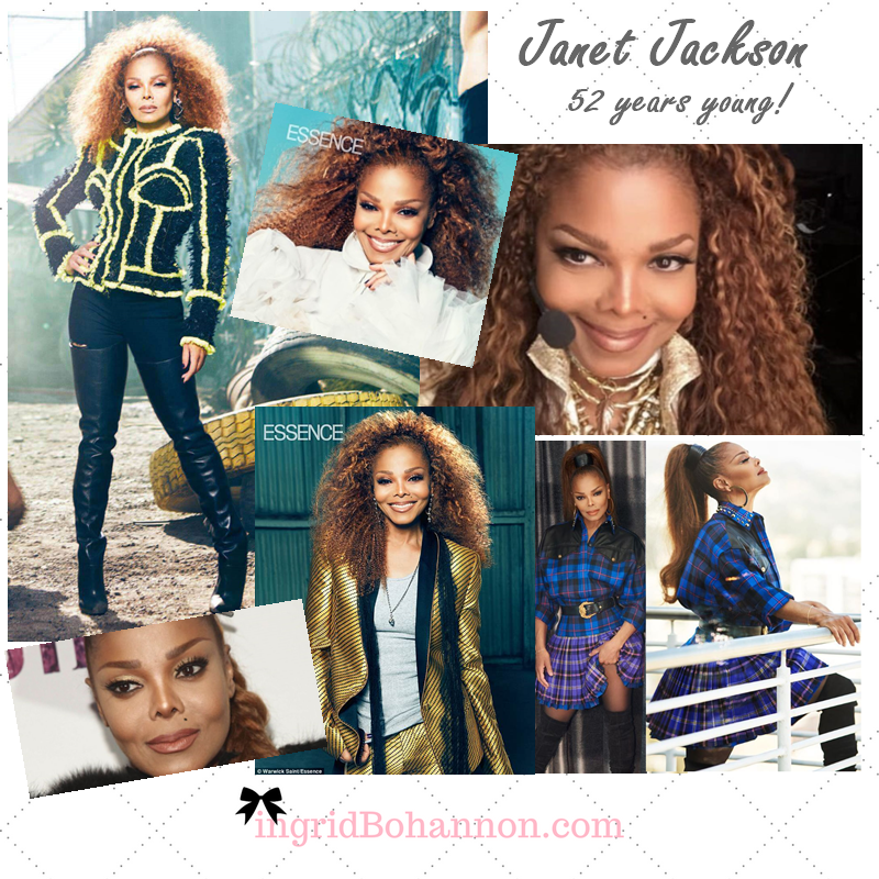 Janet Jackson 50's collage