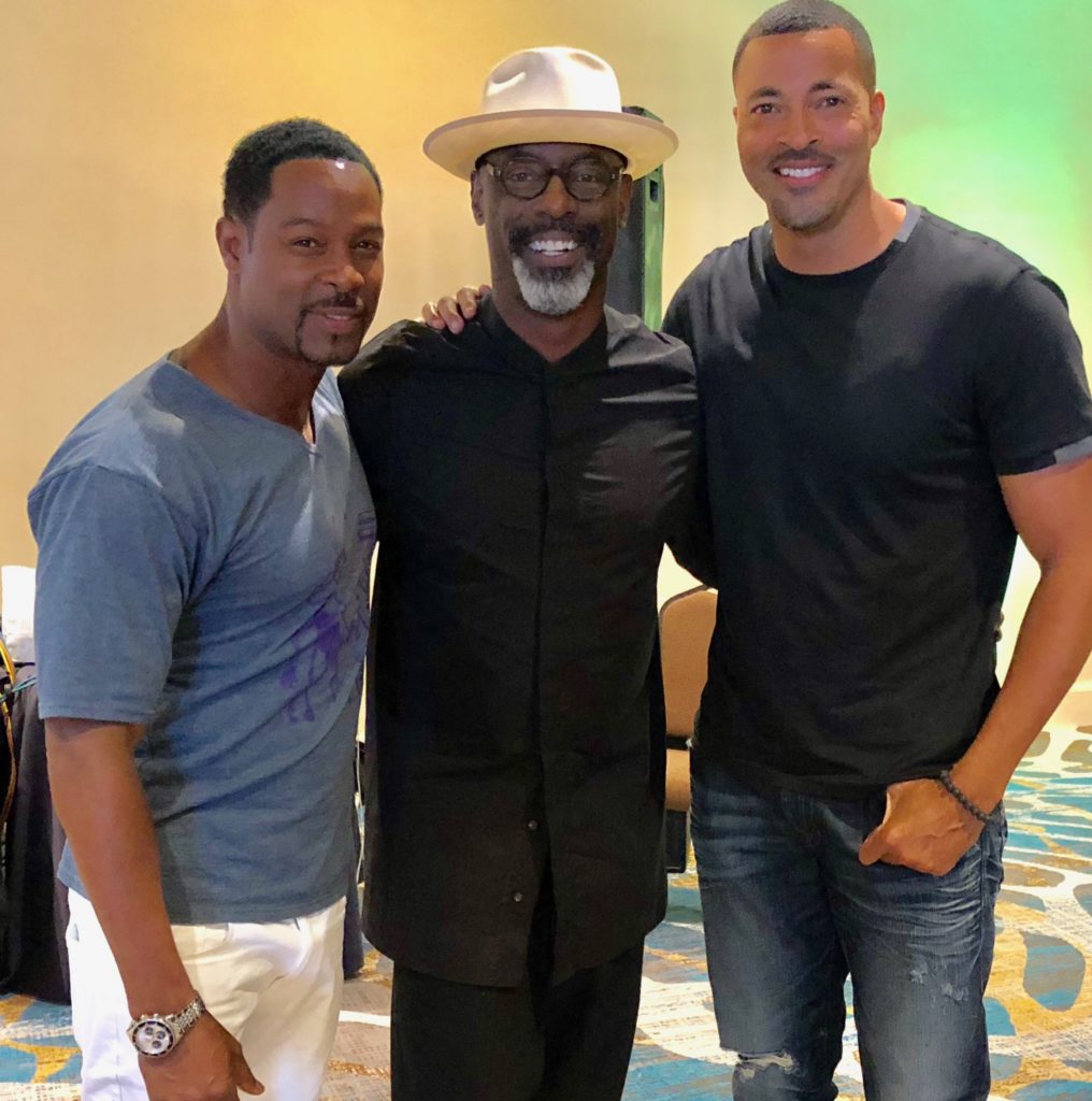 Isaiah Washington, Darrin Henson and Timmon Klye Durrett at the RTC Revenue Retreat in Vegas 2018