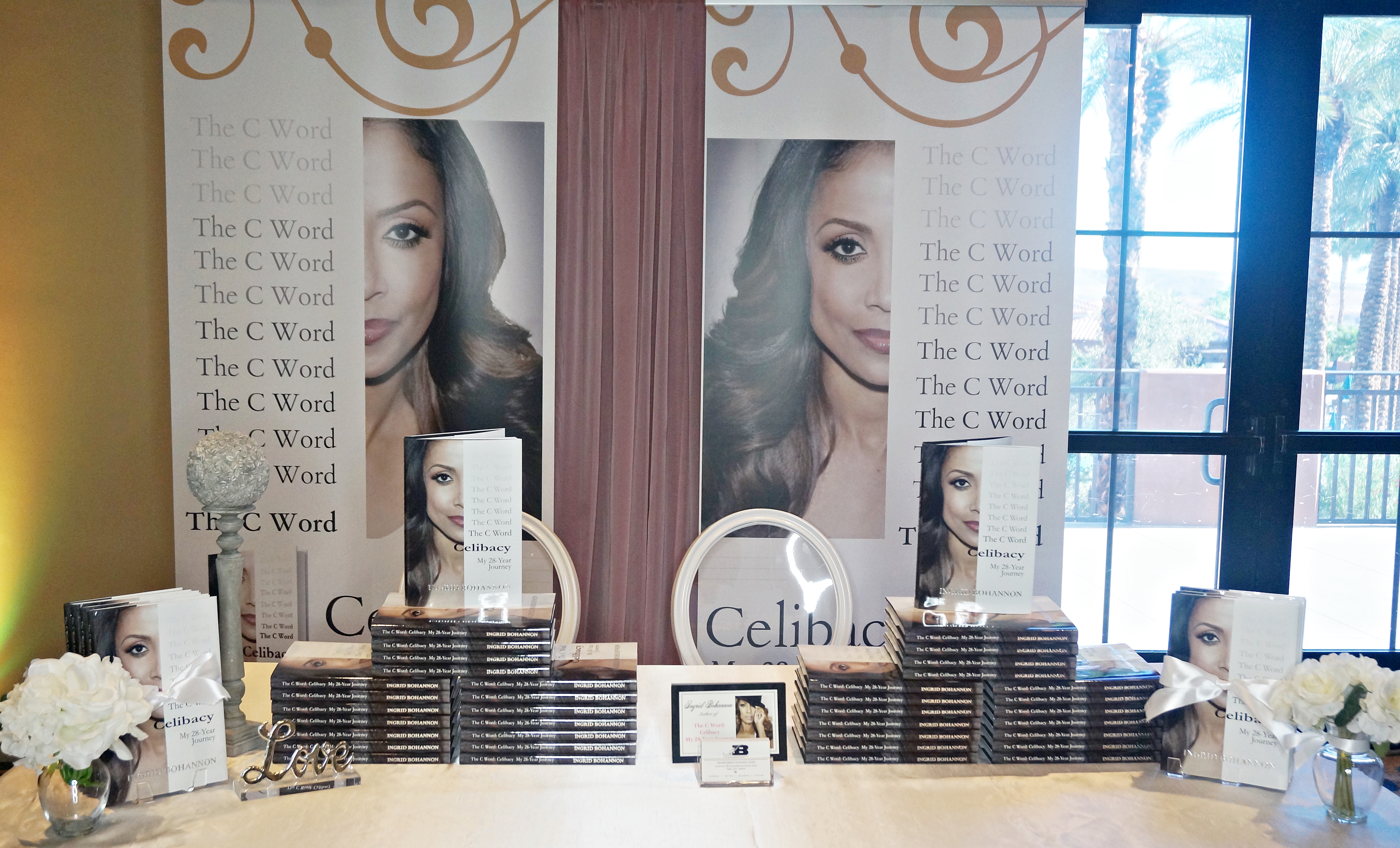 The C Word display table at the RTC      Revenue Retreat in Vegas