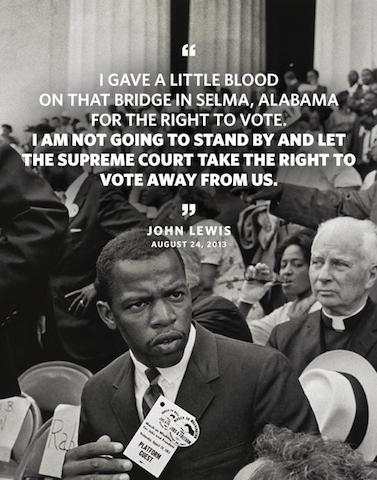 A young rep. John Lewis