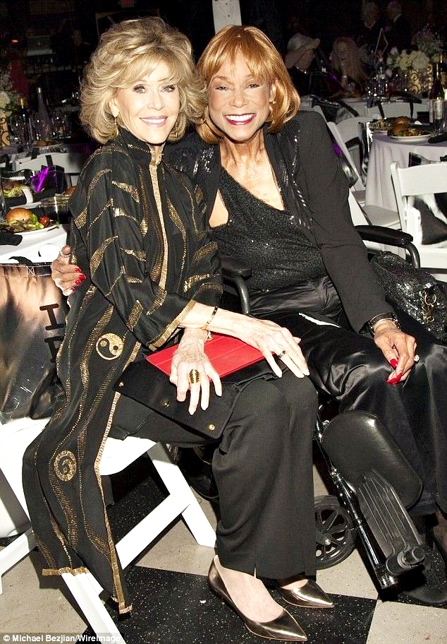 Jane Fonda and Bernadine Anderson