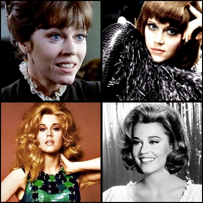 Jane Fonda collage