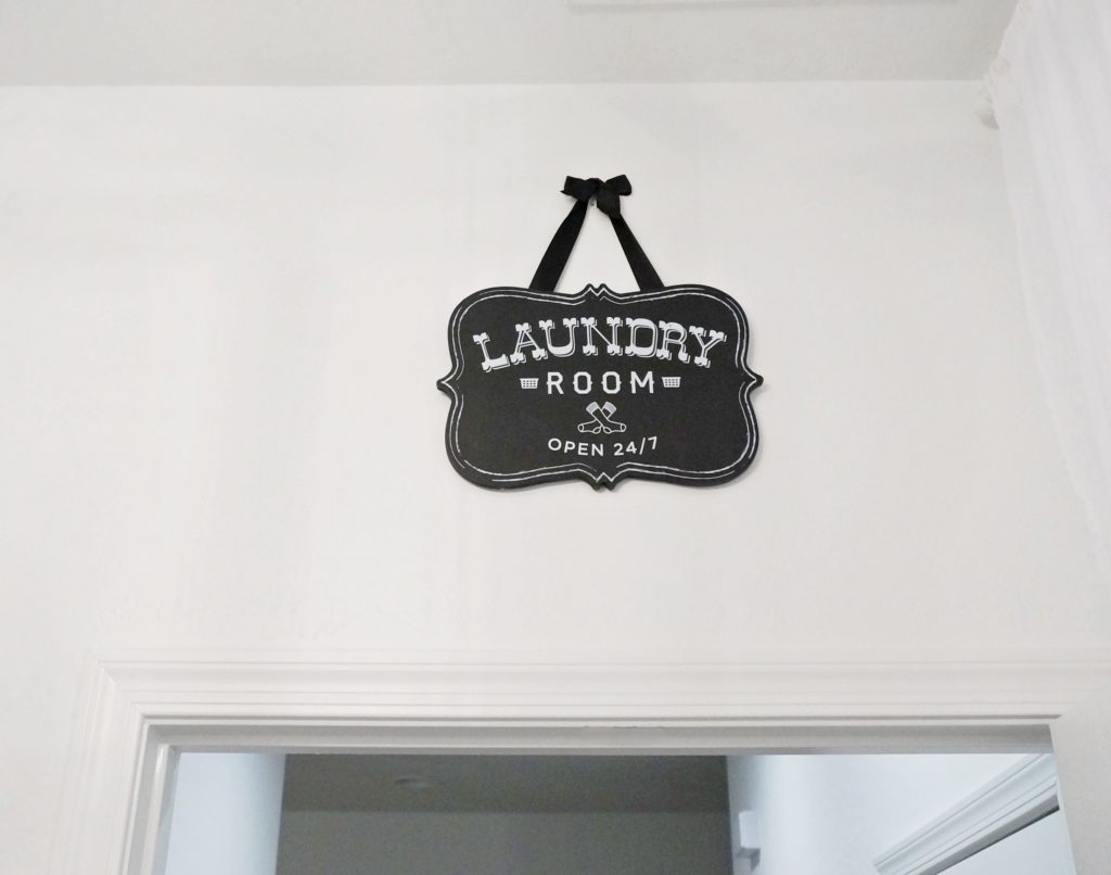 Laundry Room sign