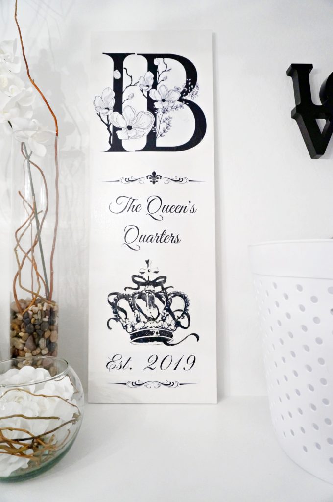 The Queen's Quarters sign 