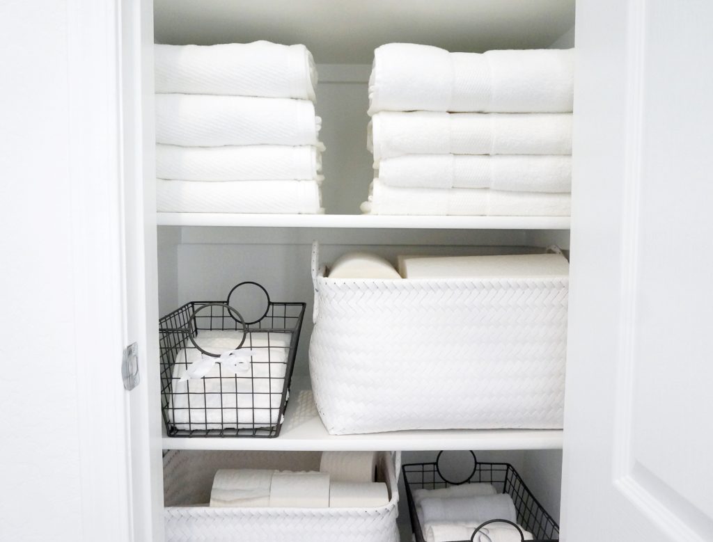 guest linen closet