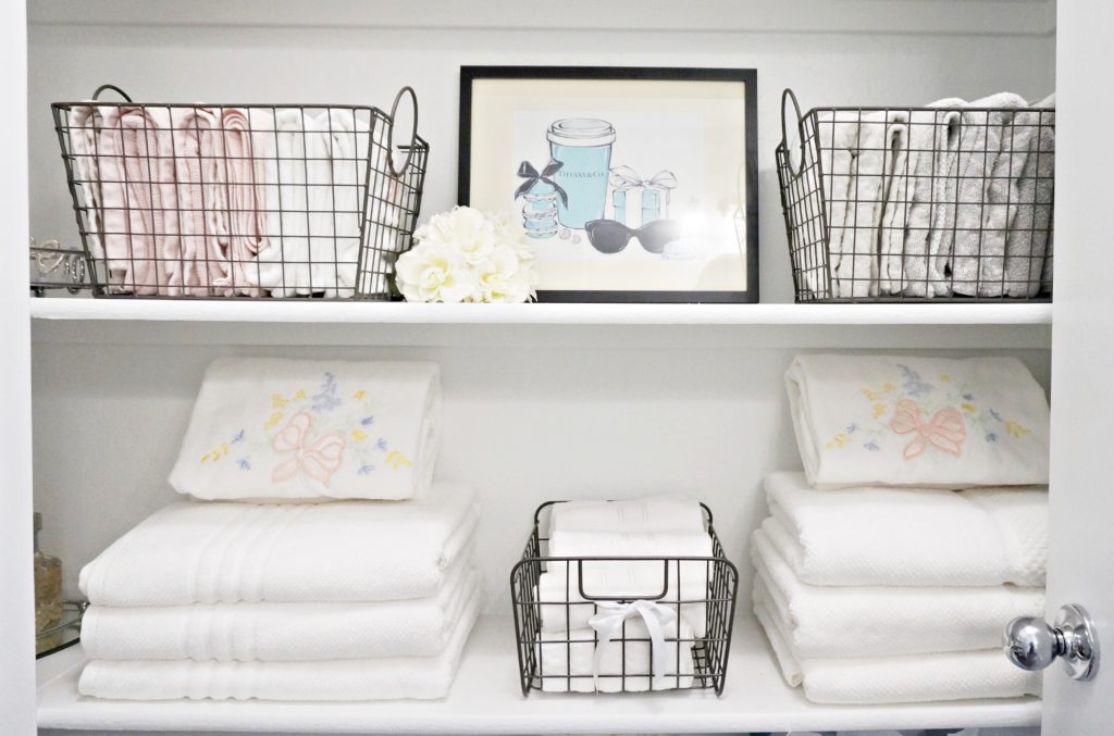 JRL Interiors — Organizing the Linen Closet