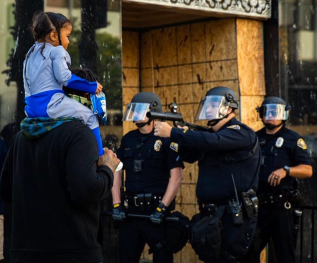 police attacks during Black Lives Matter protests