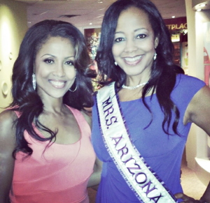 Ingrid Bohannon & Monique Wilhite, Mrs. Arizona International 2014