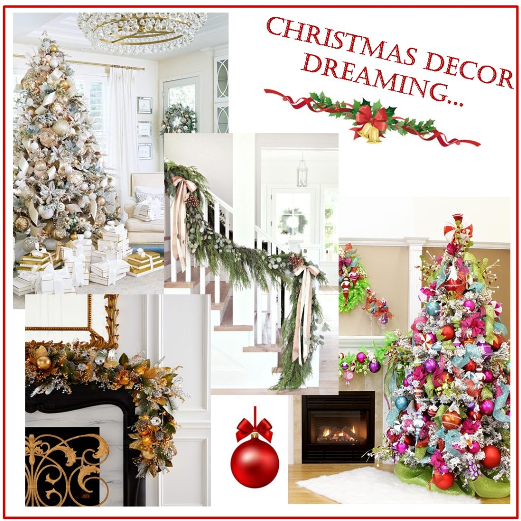 Christmas Decor Dreams Collage