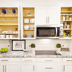 Kitchen Cabinet Re-organizing