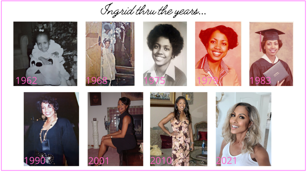 Ingrid Bohannon thru the years